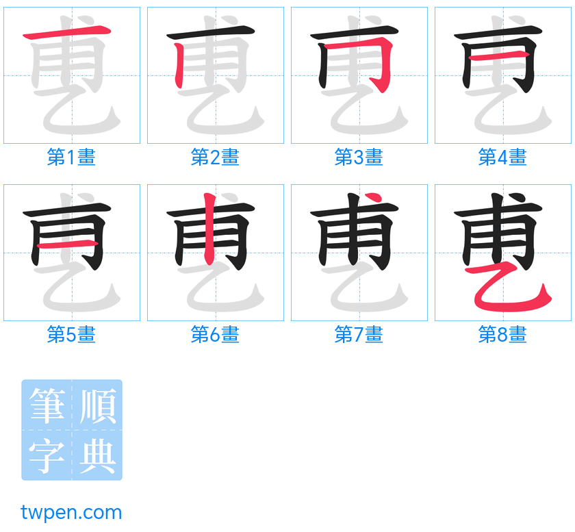 “「乶」的筆畫”