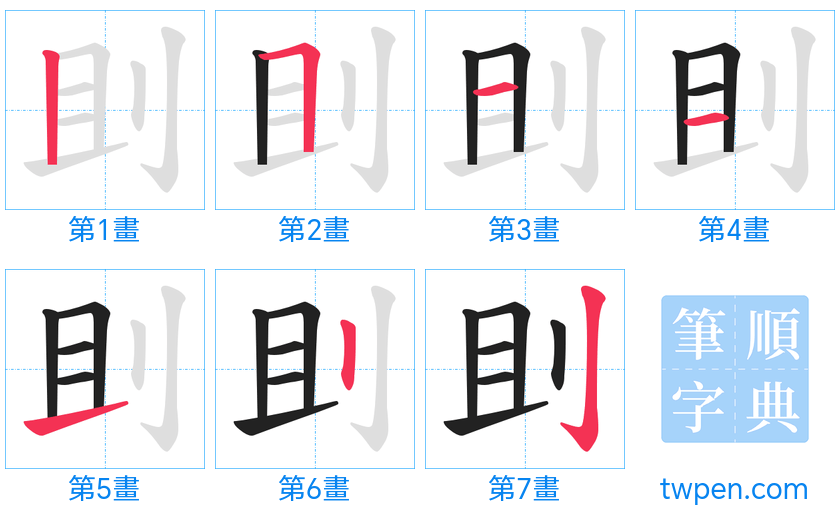 “「刞」的筆畫”