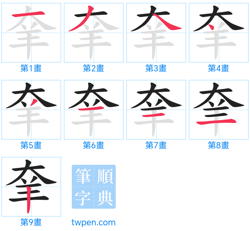 “「羍」的筆畫”