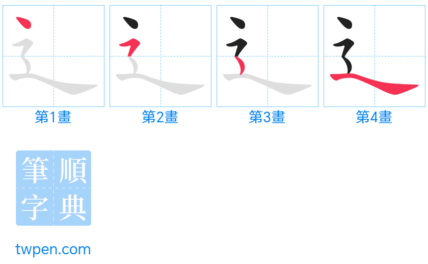 “「辶」的筆畫”